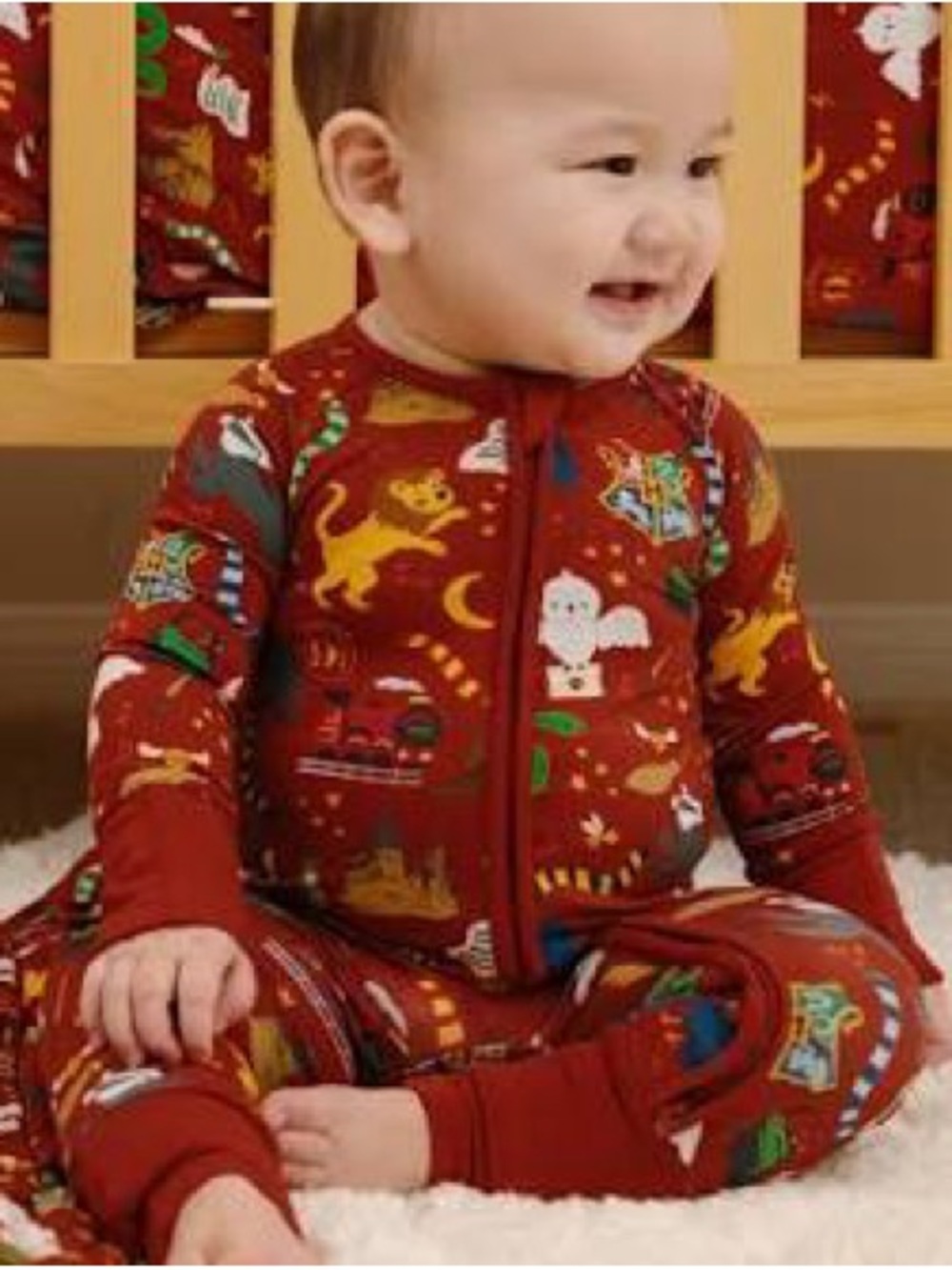Little Sleepies Harry Potter Wizarding World Bamboo Sleeper FLAWS 18-24 months
